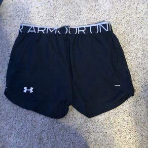 Under armor black shorts